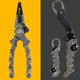thumbnail image 3 of Black Fish Grip Grabber Keeper Lip Holder Alicates Cortador de línea de pesca multifuncional, 3 of 5