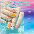 thumbnail image 3 of 12 Colors Double-Ended  Polish Pens, Quick Dry    Markers for Nails, Fine Tip Liner Brush & Dotting Tool Set for DIY  Art Drawing, 3 of 6