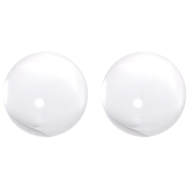 Uxcell Esfera de Acrílico Clara/Transparente de 50mm de Diámetro 2" 2Pcs