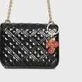 thumbnail image 2 of Unique Bargains 1 Pc Stylish Floral Handbag Charm Bag Accessories 2.76″ Red, 2 of 5