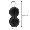 thumbnail image 2 of 2 Pieces Silicone Golf Ball Carrier Holder, Anti-Collision Soft Protective Pouch, Easy Clip On Carabiner Golf Ball Storage Case for Outdoor Golf Sports Field Portable Carrying, 2 of 2