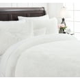 thumbnail image 2 of Chanasya Ultra Soft Longfur 3-Piece Bedding King Duvet Cover Set - Shaggy Chic Fuzzy Faux Fur Comforter Cover - Zipper Closure Reversible Mink (1 Duvet Cover & 2 Pillowcases ) White - King, 2 of 3