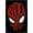 Black Framed Version, variant on Marvel Comics - Spider-Man - Text Face Wall Poster, 14.725" x 22.375"