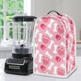 thumbnail image 5 of HELLHERO Bone Heart Paws Coffee Machine Dust Cover for Kitchen Counter Handle for Kitchen Use with Waterproof, 5 of 6