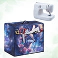 thumbnail image 4 of HELLHERO Wolf Sewing Machine Dust Cover Polyester Material Easy to Clean Easy Clean Storage Pocket, 4 of 8