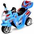thumbnail image 2 of CIPACHO 3 Wheel 6V Battery Powered Electric Toy Kids Motorcycle, Holiday Birthday Gift for Kids Ages 3-7, Blue, 2 of 12