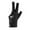 Black Left Hand, variant on Pebbuoy 1Pc Billiards Glove Anti-slip Sweat-absorbing Breathable Men Women Left Hand Snooker Cue Sport 3-Finger Glove Billiards Accessories