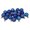 Blue, variant on Northlight 18ct Shatterproof 4-Finish Christmas Ball Ornament Set 1" - Gold