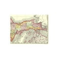 thumbnail image 2 of Historic State Map - Michigan Upper Peninsula - Rand McNally 1897 - Vintage Wall Art, 2 of 4