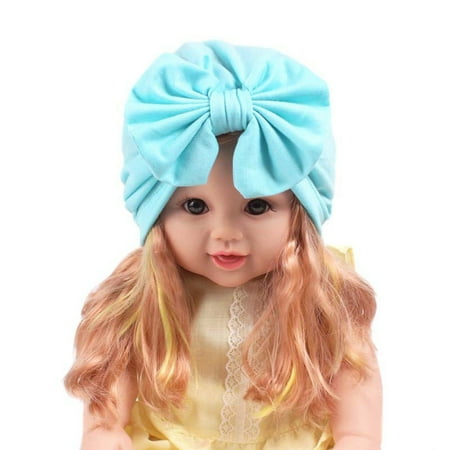 

Zlekejiko Head Hat Turban Baby Boho Cap Girls Children Scarf Wrap Baby Care