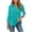 Sky Blue, variant on Women's Long Sleeve Button Down Blouse Casual Office Work Tops for Daily