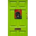 thumbnail image 2 of Carolines Treasures SS4718DS1216 Affenpinscher Flocons de Neige Rouges Impressions Murales Ou de Porte en Métal Aluminium pour Noël, 2 of 2