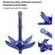 thumbnail image 3 of Anclaje Anclaje para barco duradero Anclaje plegable Anclaje de aluminio con cuerda Kayaks, 3 of 6