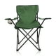 thumbnail image 1 of Silla Plegable de Camping Reforzada Con Portavasos y Bolsa de Transporte Color Verde, 1 of 6