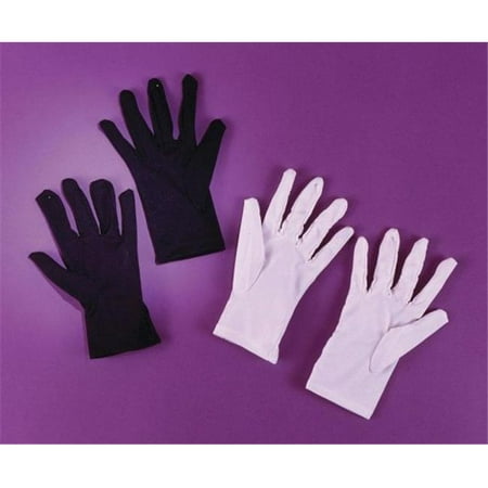 Costumes For All Occasions Fw8176Bk Gloves Theatrical Child Bk