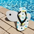 thumbnail image 3 of POLERO Girls' Sandals - Open Toe Slip On Summer Holiday Cartoon Helicopter Print Boys Thong Flip Flops with Soft Strap and Cushioned Sole Size 3, 3 of 7