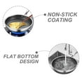 MANLINGDA Stainless Steel Frying Pan Structure Egg Steak