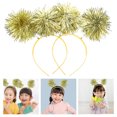 thumbnail image 3 of Diademas de fiesta para niños, 2 uds., bonitas diademas Boppers, decoración para el pelo de fiesta, tocado de oropel, 3 of 6