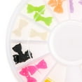 thumbnail image 3 of 3D Nail Art Diy Diamante Decoración Pegatinas Resina Pajarita en forma Baoblaze Pegatinas, 3 of 6