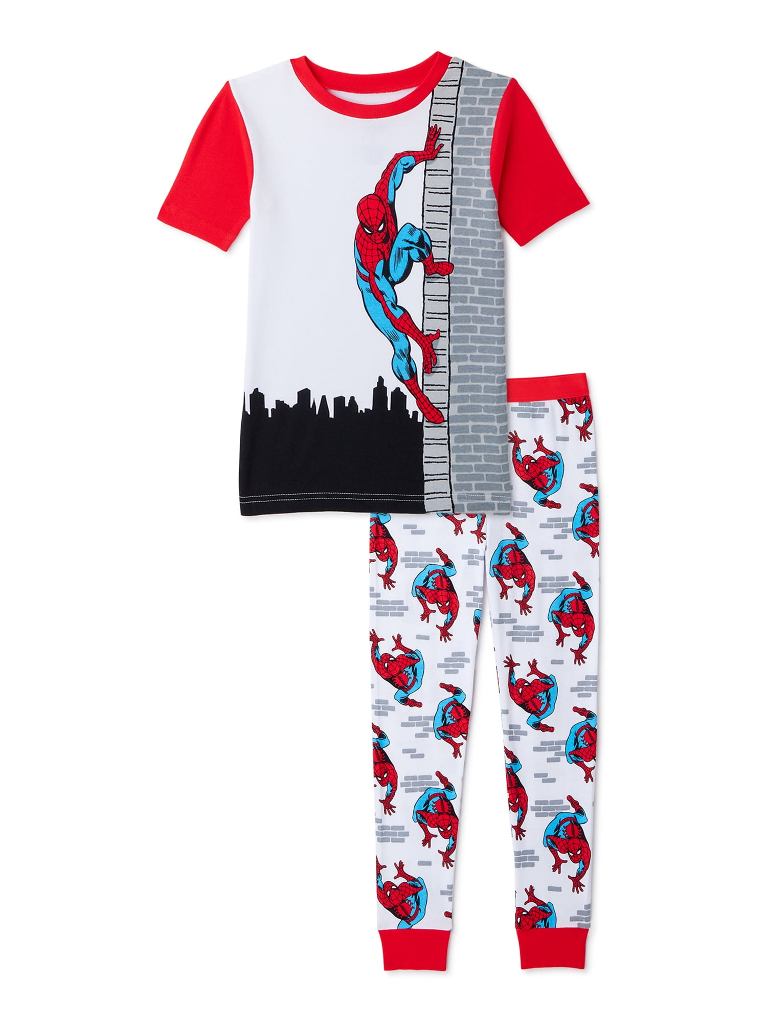 Marvel Spiderman Boys Web Slinger Pajama/Lounge Pants 6/7 Kids Size S 