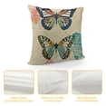 thumbnail image 4 of SHANXI YUESHARE Linen Throw Pillow Cover , Lover Gifts for Home Bedroom Decor 18x18in, 4 of 5