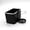 Black, variant on Tarmeek Car Armrest Storage Box Water Cup Holder Car Tissue Storage Box with a Foldable Cup Holder, Multifunctional Universal Car Console Armrest Organizer for Water Cup, Paper Towels, Cellphones