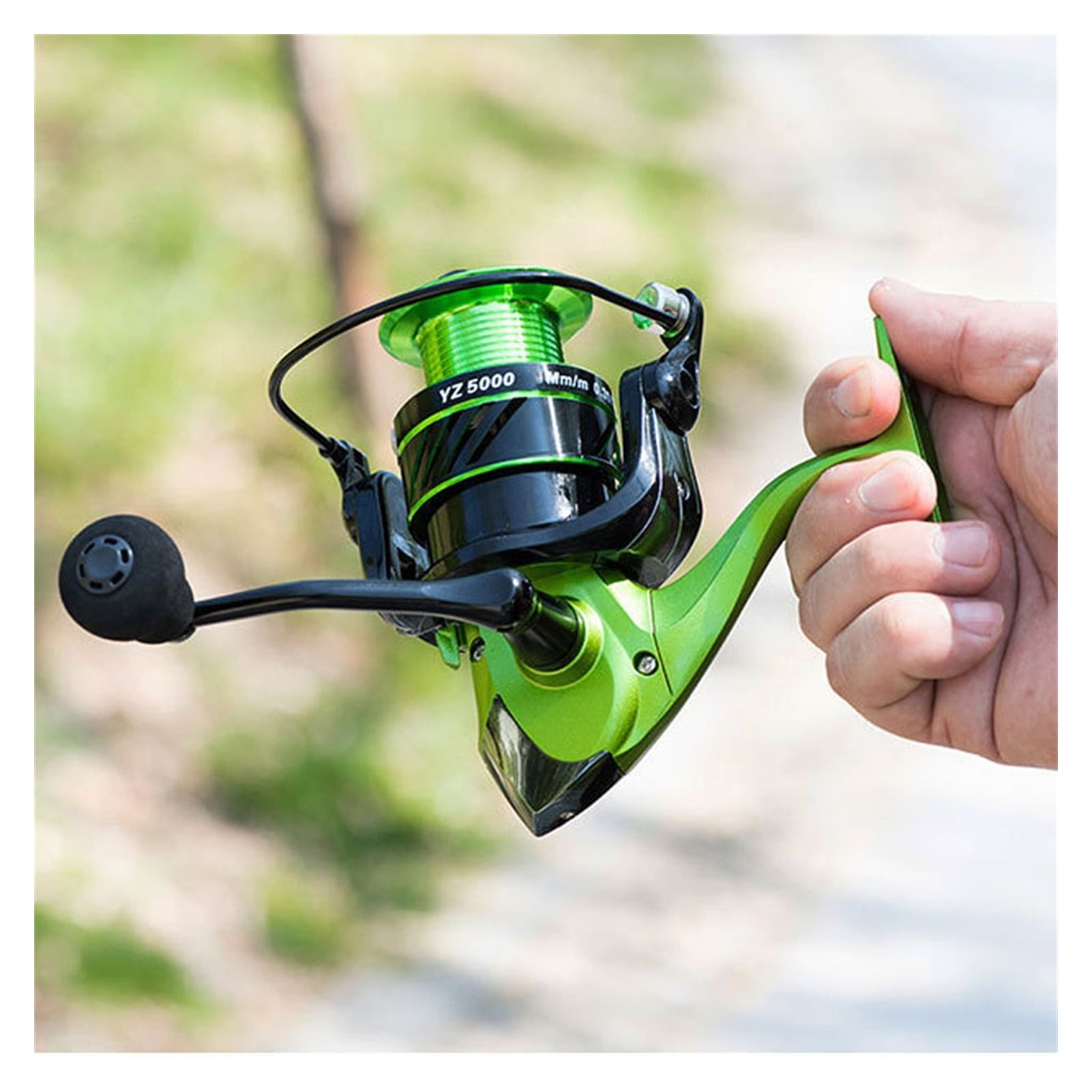 Fishing Reel Spinning Carp Fishing Metal Spool 12 BB Catfish Fish