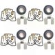 thumbnail image 1 of Compatible with YAMAHA FZS 600 Fazer 1998-2003 FZS600 Motorcycle Carburetor Repair Kit Fuel System Float Plunger Diaphragm, 1 of 5