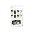 thumbnail image 1 of 24PCS Puntas de uñas postizas Puntas de uñas acrílicas transparentes Cubierta completa Uñas pos MABOTO Punta de uñas falsas, 1 of 7