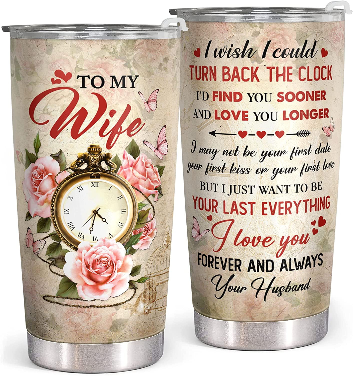 GreenCor Unique Engagement Gifts for Couples, Engagement Wine Tumbler Gift  Set, 'To The Beautiful Couple', Bridal Shower Gifts for Her. Wedding Gifts  for Couple, Mr and Mrs Tumbler Set 