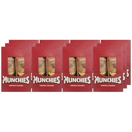 Munchies P. Butter Toast Crackers, 1.42oz Bags (96 Pack)