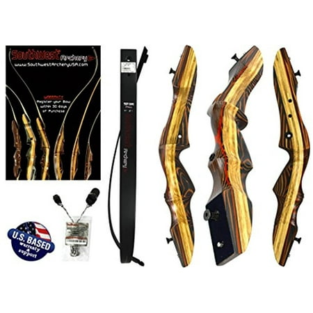 Southwest Archery Tigershark Takedown Recurve Bow - Pro 60R