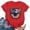 Z1-Red-american flags shirts for women, variant on Qzwdhjm Womens USA Flag Shirts Crew Neck Short Sleeve Tshirts Graphic Tees Crew Neck Loose Summer Shirts Patriotic Going Out Top
