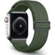 thumbnail image 1 of Correa tejida de un solo anillo compatible con correas de Apple Watch de 38 mm, 40 mm, 41 mm, elástica, deportiva, elástica, bandas de repuesto para iWatch Series 6/SE/5/4/3/2/1, hombres y mujeres, 1 of 5