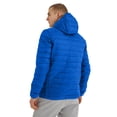 thumbnail image 3 of ellesse chaqueta para hombre LOMBARDY - chaqueta acolchada, acolchada, capucha, cremallera, logotipo, uni Azul (Cobalt) L (Large), 3 of 4
