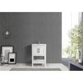 thumbnail image 2 of Maklaine 24" Single Sink Vanity in White, 2 of 10