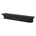 thumbnail image 2 of The Henry 48" Shelf or Mantel Shelf MDF Black Paint, 2 of 5