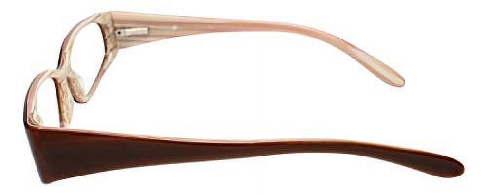 Calabria Viv 737 Designer Reading Glasses in Mocha ; +1.50