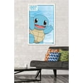 thumbnail image 2 of Pokémon - Squirtle 007 Wall Poster, 22.375" x 34", Framed, 2 of 3