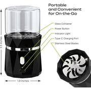 Electric Pill Crusher Grinder - Fine Powder Automatic Grinder