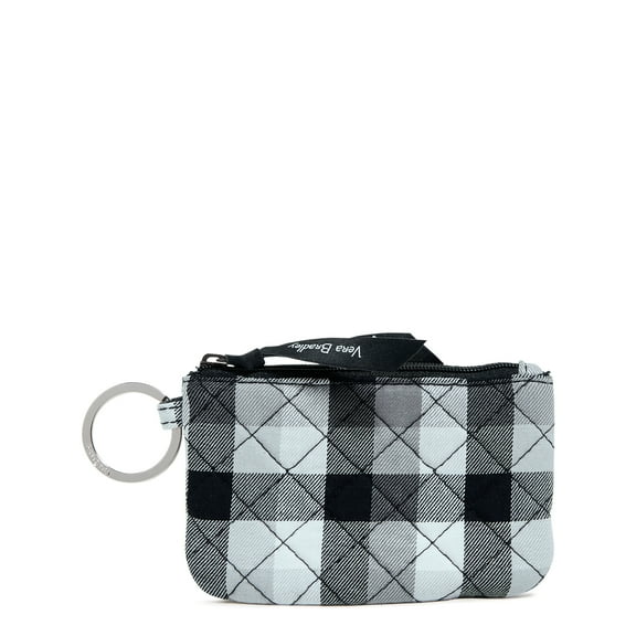 Vera Bradley Women's Cotton Zip ID Case Kingbird Plaid