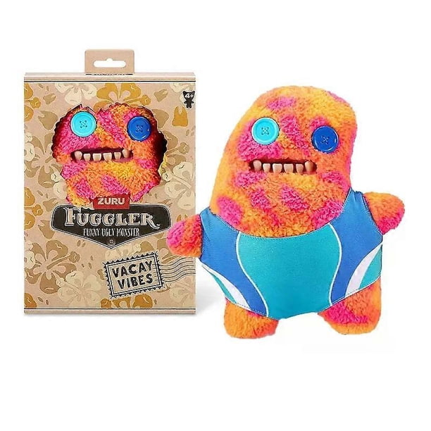 Teen Monster Beach Resort Series Plush Toy Genuine Doll Monster Ugly And Funny Tooth Monster Plushie Doll Gift