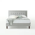 Zinus 40" Dachelle Upholstered Platform Bed Frame, Queen
