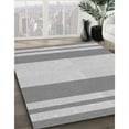 thumbnail image 2 of Ahgly Company Indoor Square Patterned Battleship Gray Area Rugs, 3' Square, 2 of 6