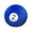 Blue, variant on Billiard Ball Plush Toy No.15 Brown Stripe 8 Inch Round Pool Ball Stuffed Pillow Soft Cute Decor for Game Room Sofa Fans Gift