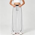 thumbnail image 2 of Girls Fall Winter Comfortable and Breathable Sweatpants 5t 6t 7t 8t 9t Children Casual Pants for Tween Girls White,10-11 Years, 2 of 6