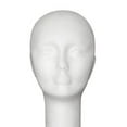 thumbnail image 6 of Mairbeon 1 Pack Head Model Long Neck Head Mannequin Foam Female 18Inches Boutique Wig Hat Glasses Display  18 Inches, 6 of 10