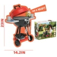 thumbnail image 4 of Joyfy 34 PCS Pretend Play Toy BBQ Grill Set for Kids, Kitchen Toy Set with Light & Sound, Little Chef Play Set Interactive BBQ Toy Set,  Christmas Birthday Gift for Boys Girls, 4 of 7