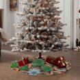 thumbnail image 4 of Sikiie Cactus 4 Christmas Tree Skirt, Christmas Tree Decorations, Christmas Decor, Tree Mat Decoration(30-48IN)-48", 4 of 6