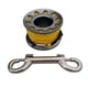 thumbnail image 2 of Carrete de Línea de Guía DYNWAVEMX Carrete para buceo con Mosquetón de acero Inoxidable gris, 2 of 8